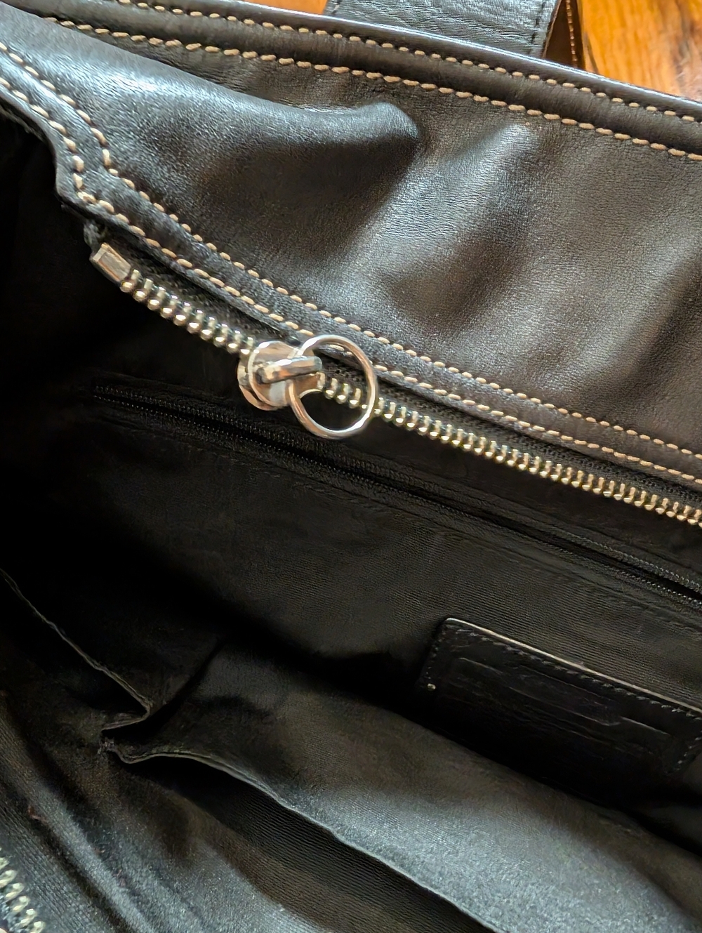 Y2K Coach Soho Buckle Carryall Satchel Size Large - Picture 6 of 7
